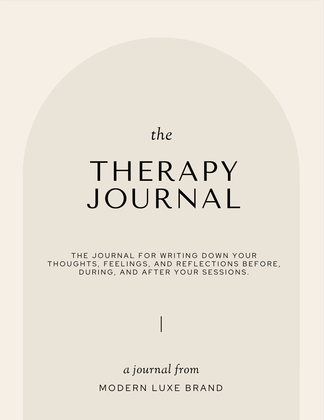 The Therapy Journal